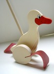 toddler toy duck push along